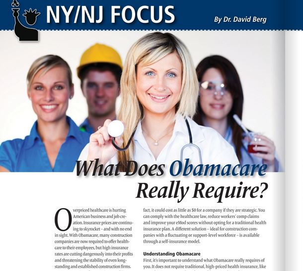 Dr. David Berg Shares the Truth About Obamacare with Construction Today