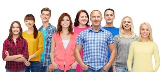 Group of employees